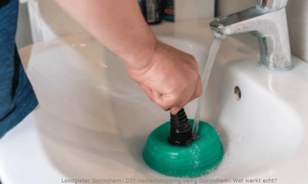 Diy Rioolontstopping Veilig Gorinchem