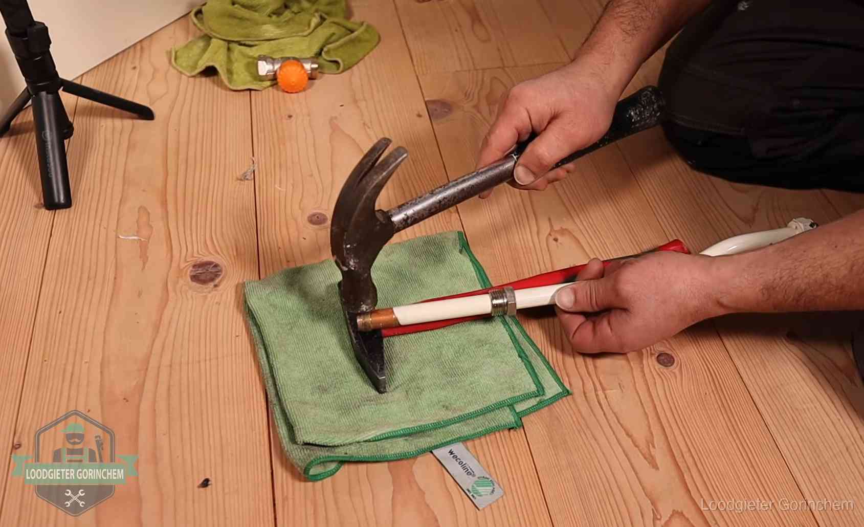 Geimproviseerd gereedschap bij een klus in Gorinchem, een teken om op te letten wie je binnenhaalt